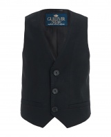 Черный классический жилет Gulliver, школьная форма для мальчиков  фото, kupilegko.ru